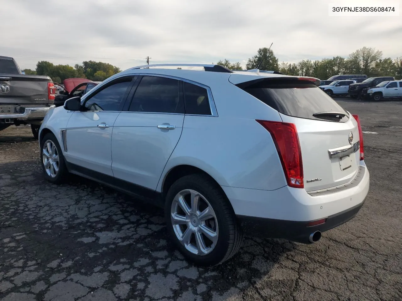 2013 Cadillac Srx Premium Collection VIN: 3GYFNJE38DS608474 Lot: 77427554