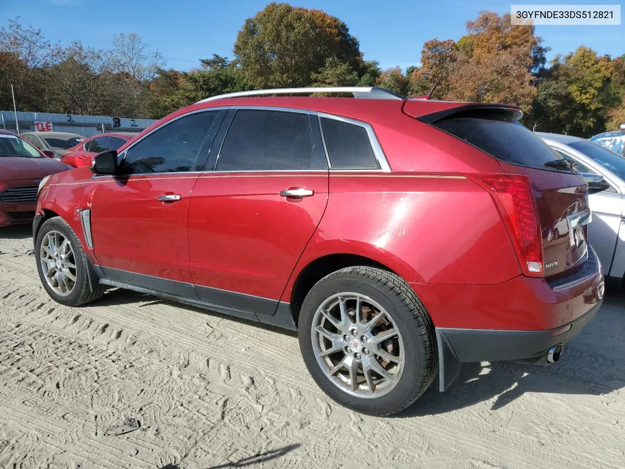 2013 Cadillac Srx Performance Collection VIN: 3GYFNDE33DS512821 Lot: 77907454