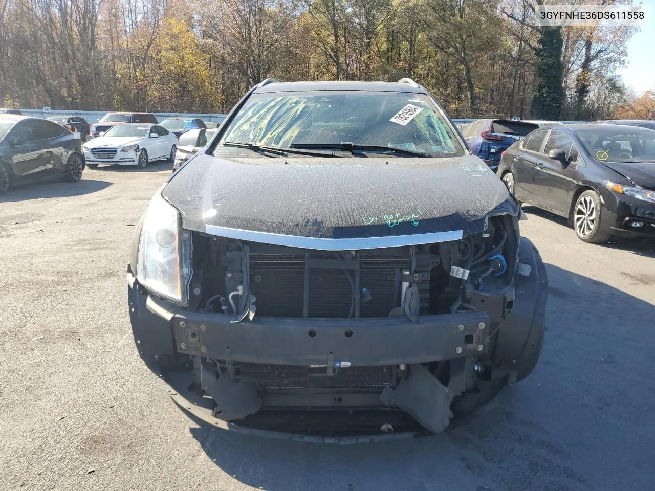 2013 Cadillac Srx Performance Collection VIN: 3GYFNHE36DS611558 Lot: 78216964