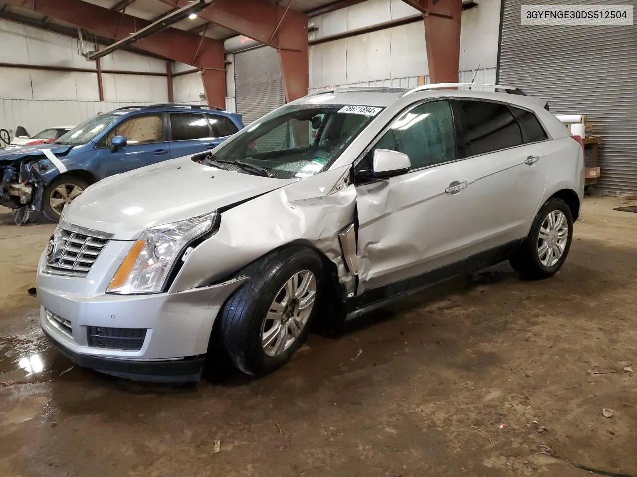 2013 Cadillac Srx Luxury Collection VIN: 3GYFNGE30DS512504 Lot: 78671894