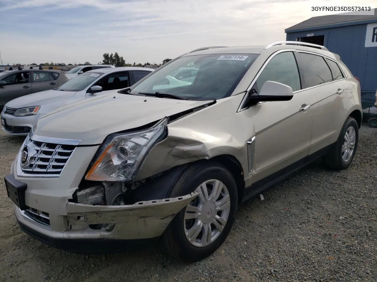 2013 Cadillac Srx Luxury Collection VIN: 3GYFNGE35DS573413 Lot: 79067114