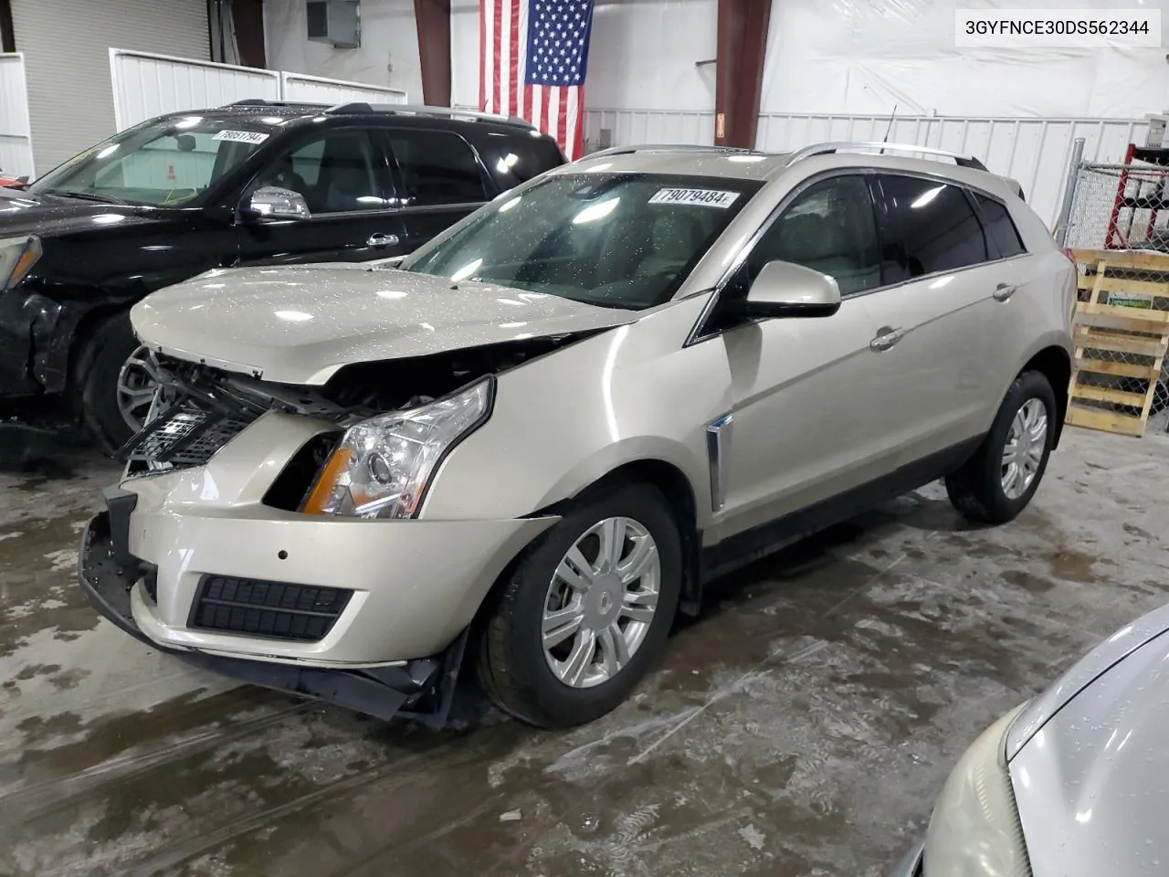 2013 Cadillac Srx Luxury Collection VIN: 3GYFNCE30DS562344 Lot: 79079484