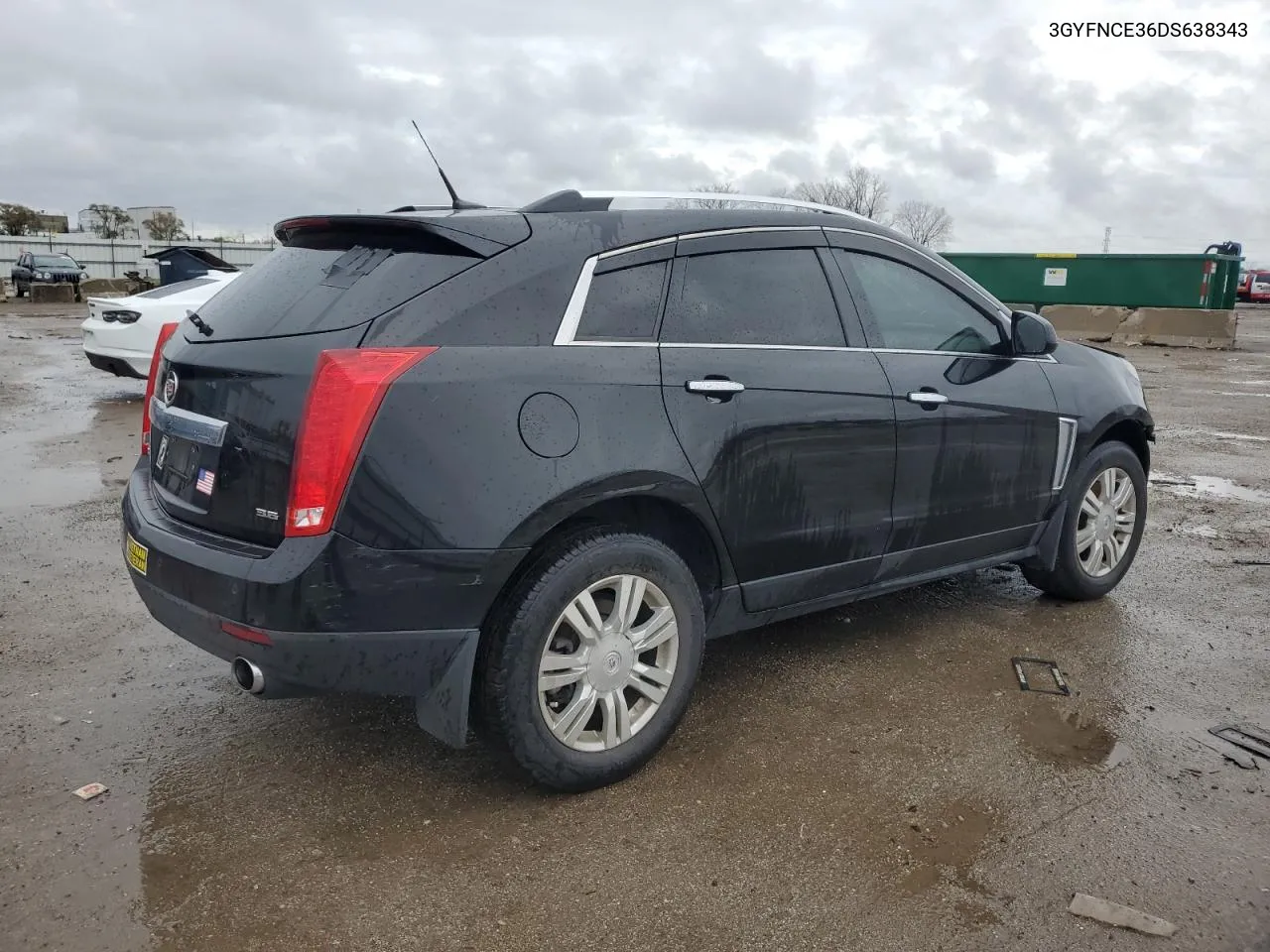 2013 Cadillac Srx Luxury Collection VIN: 3GYFNCE36DS638343 Lot: 79099614