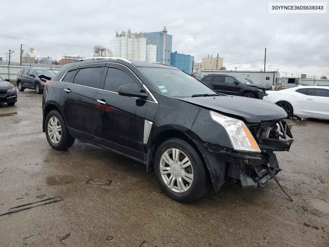 2013 Cadillac Srx Luxury Collection VIN: 3GYFNCE36DS638343 Lot: 79099614