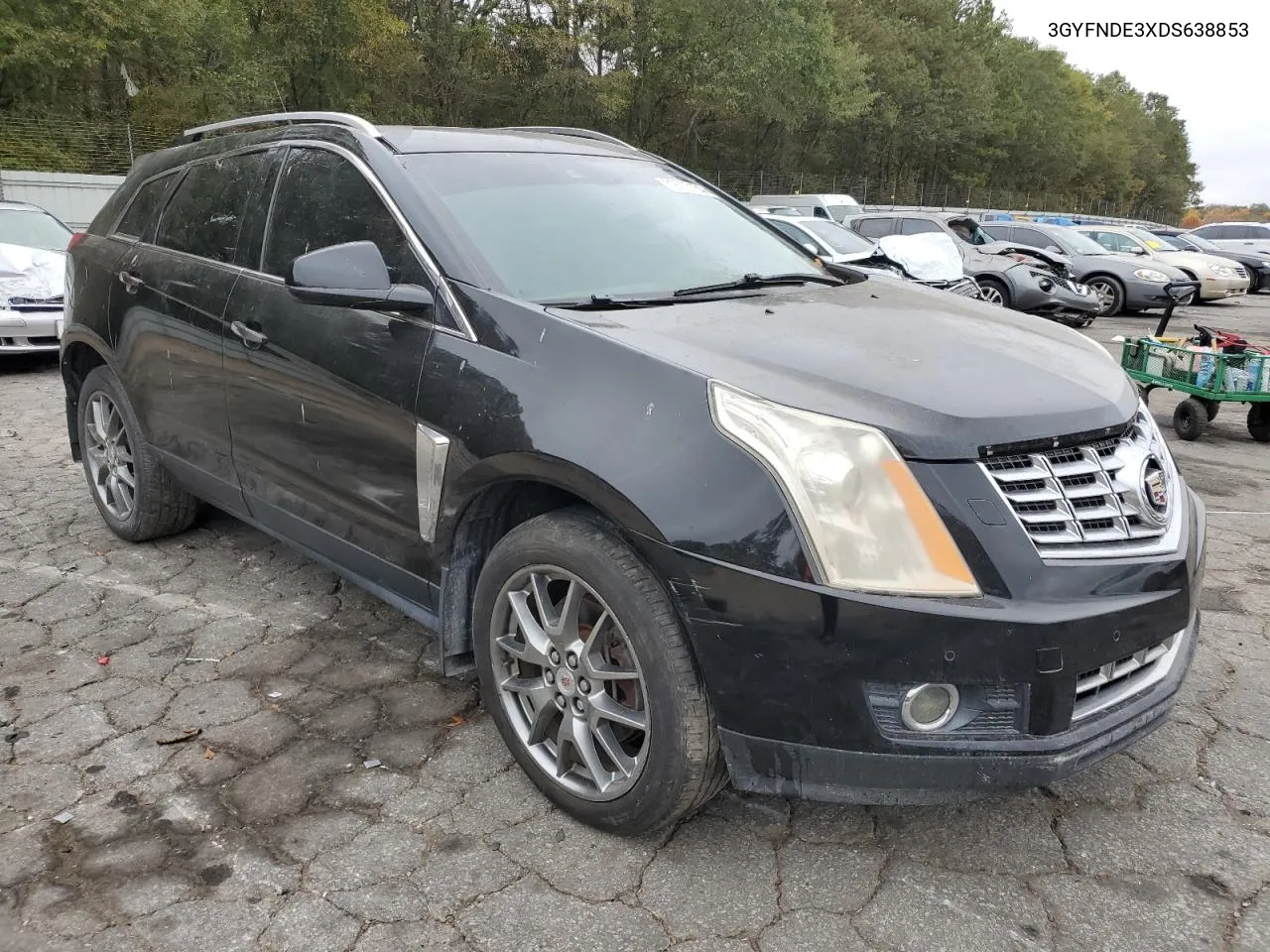 2013 Cadillac Srx Performance Collection VIN: 3GYFNDE3XDS638853 Lot: 79570134