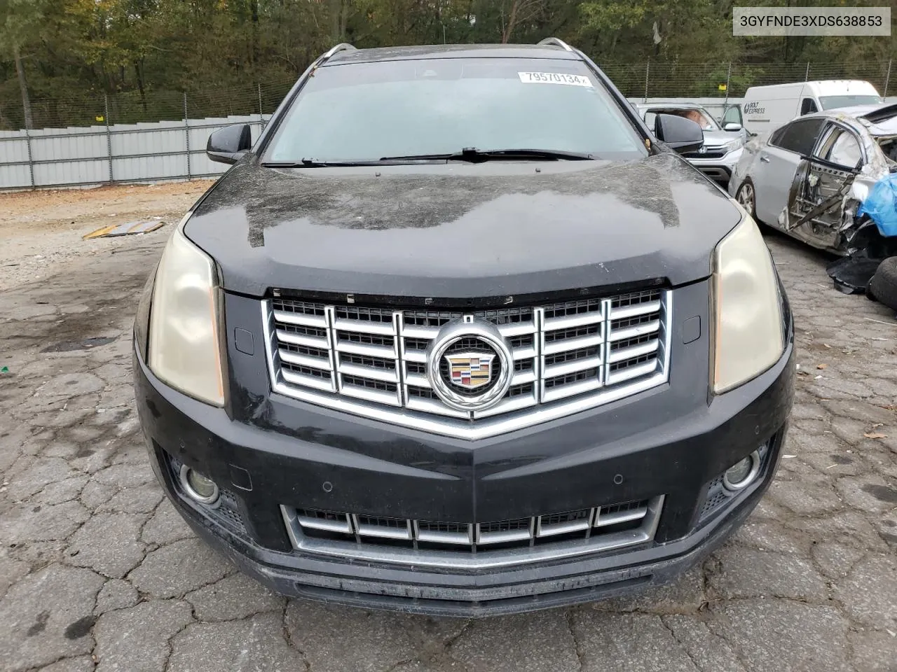 2013 Cadillac Srx Performance Collection VIN: 3GYFNDE3XDS638853 Lot: 79570134