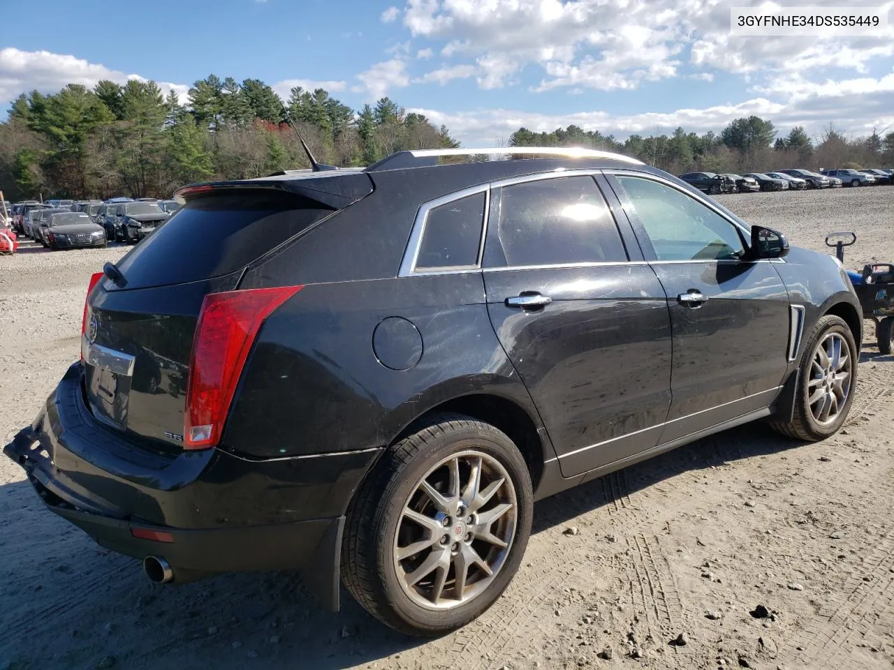 2013 Cadillac Srx Performance Collection VIN: 3GYFNHE34DS535449 Lot: 79875064