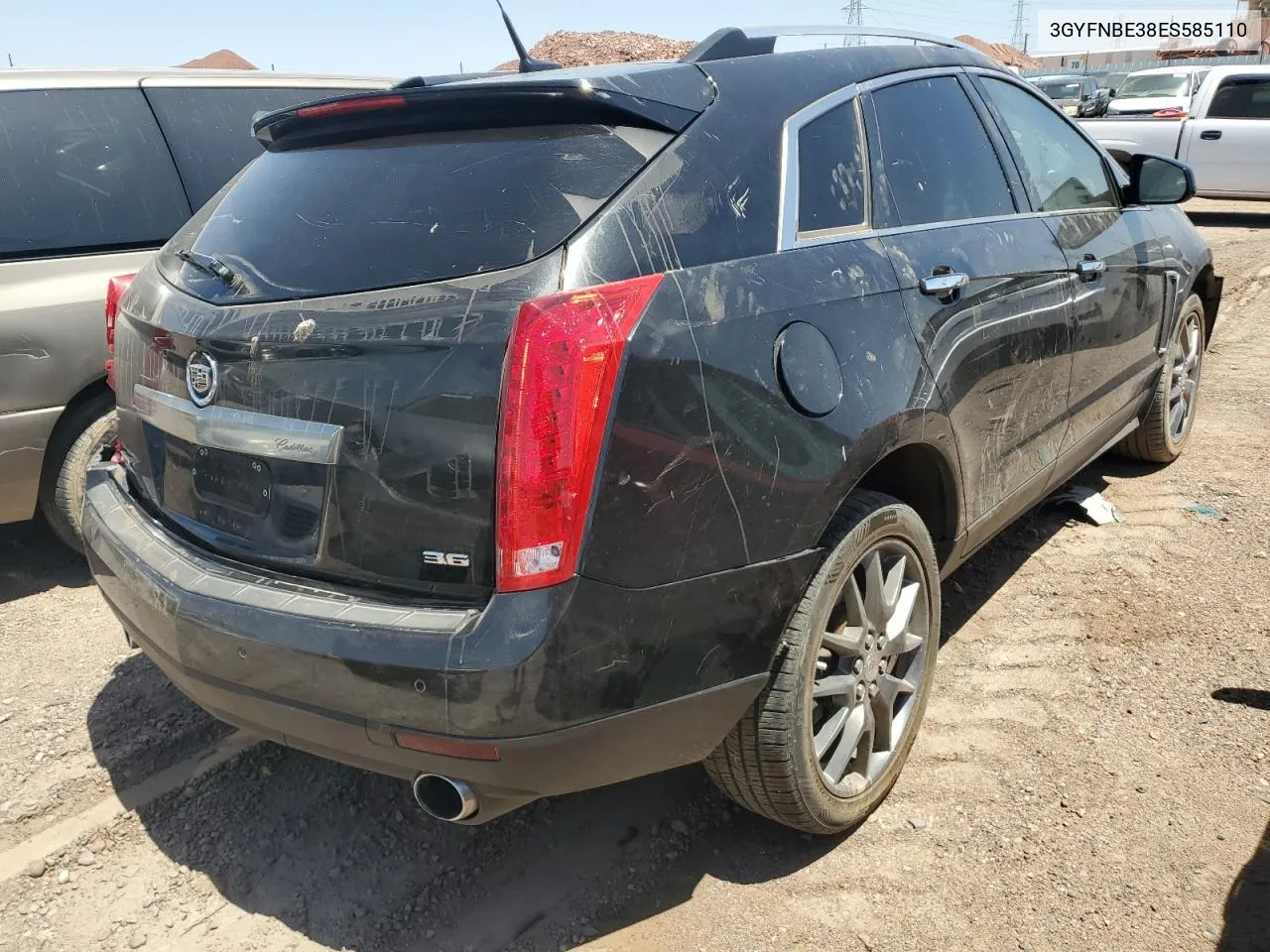 2014 Cadillac Srx Luxury Collection VIN: 3GYFNBE38ES585110 Lot: 52421714