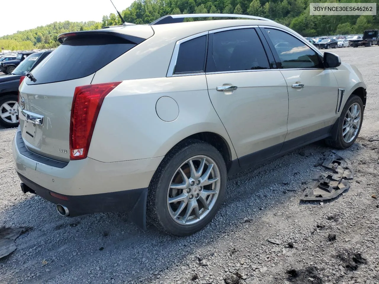 3GYFNCE30ES646262 2014 Cadillac Srx Performance Collection