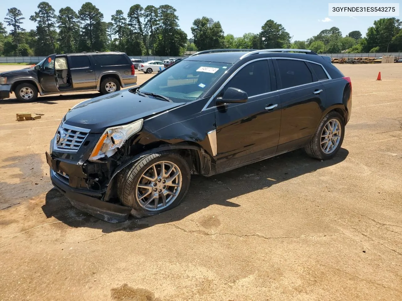 3GYFNDE31ES543275 2014 Cadillac Srx Premium Collection