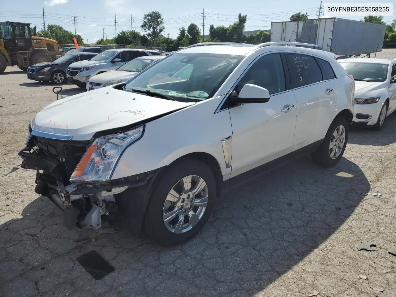 2014 Cadillac Srx Luxury Collection VIN: 3GYFNBE35ES658255 Lot: 56058084