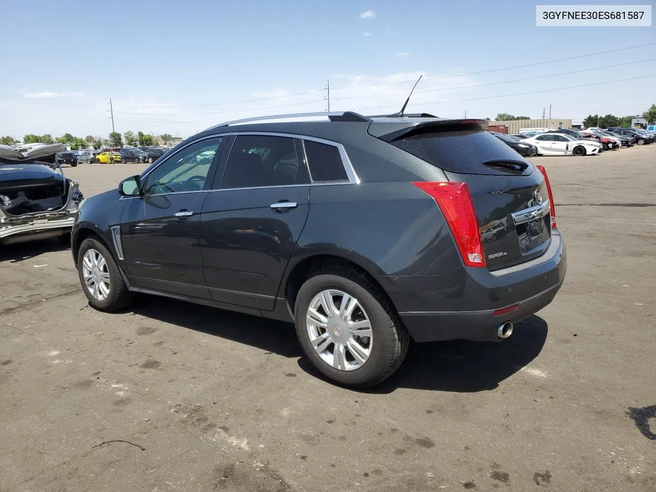 2014 Cadillac Srx Luxury Collection VIN: 3GYFNEE30ES681587 Lot: 59721044