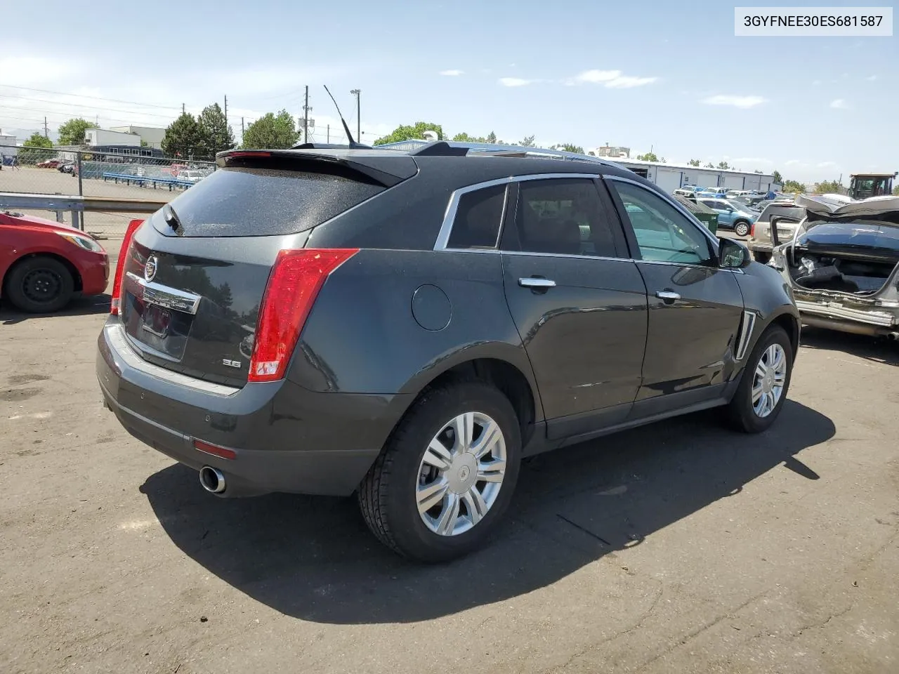 2014 Cadillac Srx Luxury Collection VIN: 3GYFNEE30ES681587 Lot: 59721044