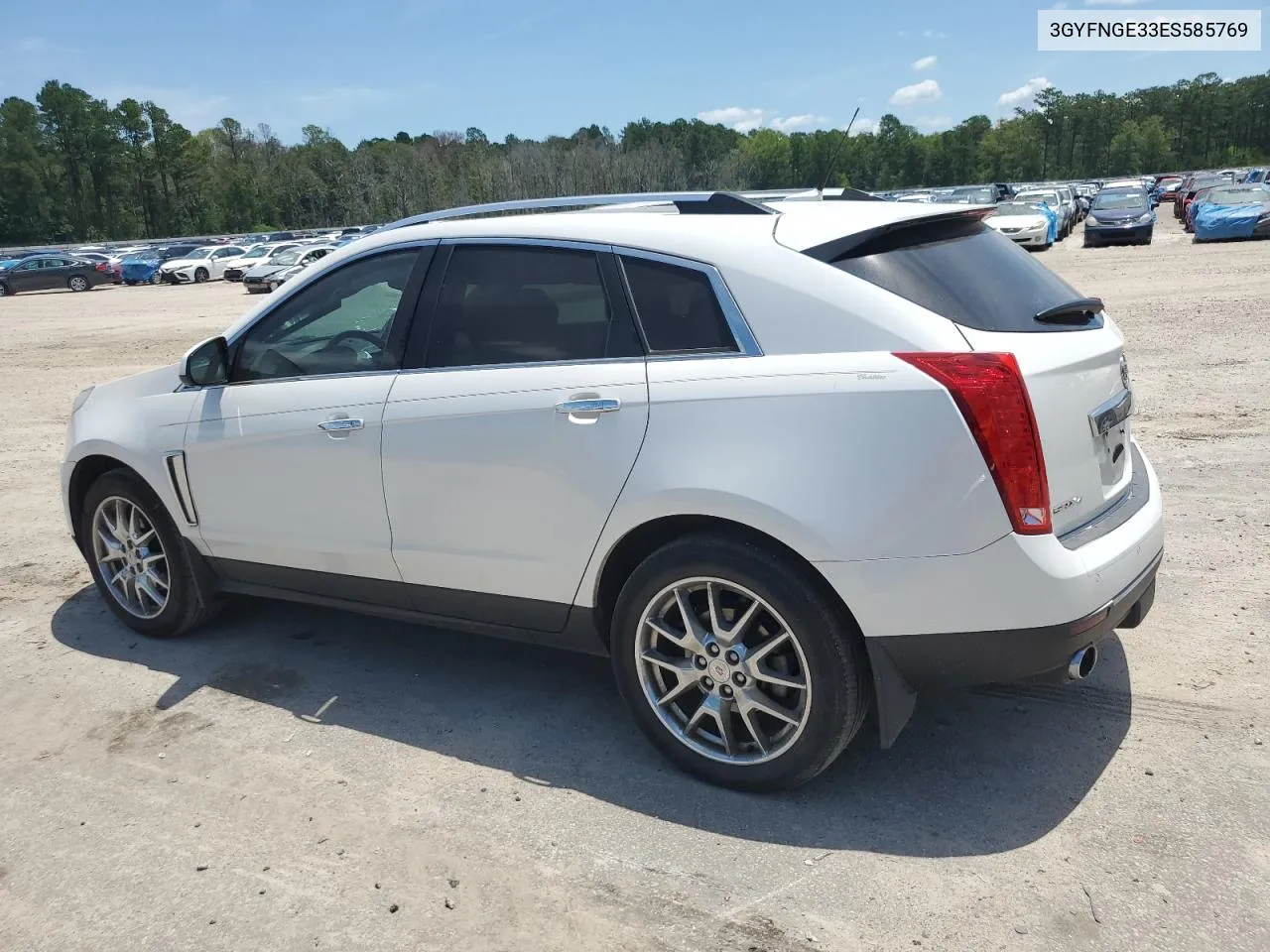 2014 Cadillac Srx Premium Collection VIN: 3GYFNGE33ES585769 Lot: 61301364