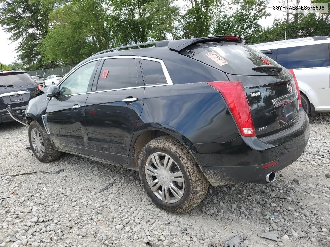 3GYFNAE34ES678698 2014 Cadillac Srx