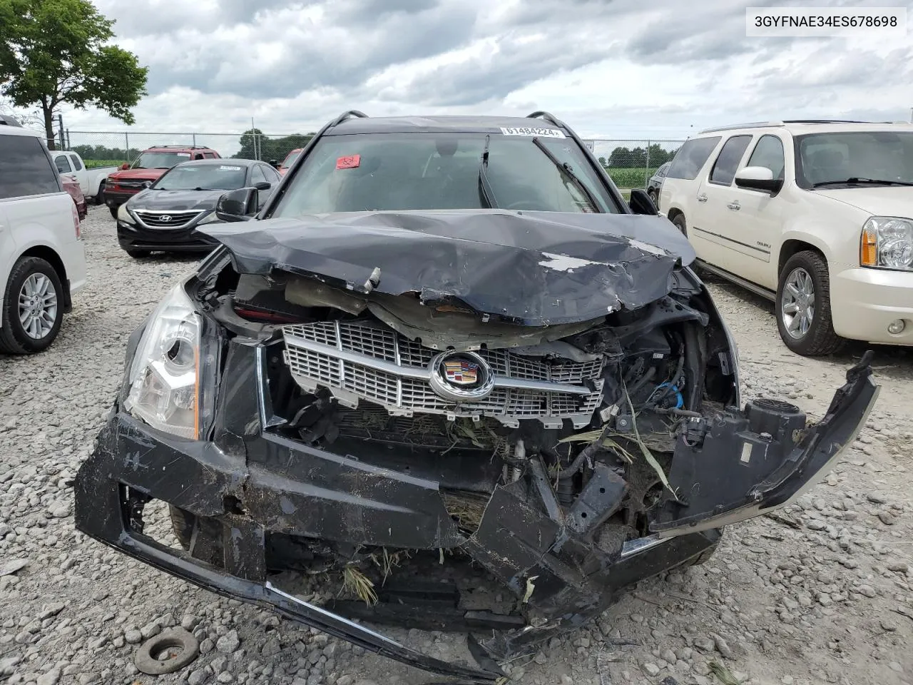 3GYFNAE34ES678698 2014 Cadillac Srx