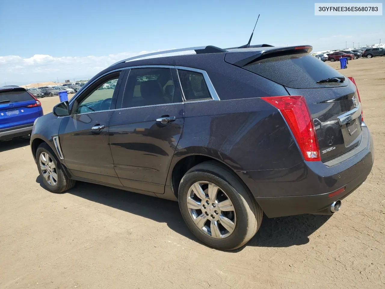 3GYFNEE36ES680783 2014 Cadillac Srx Luxury Collection