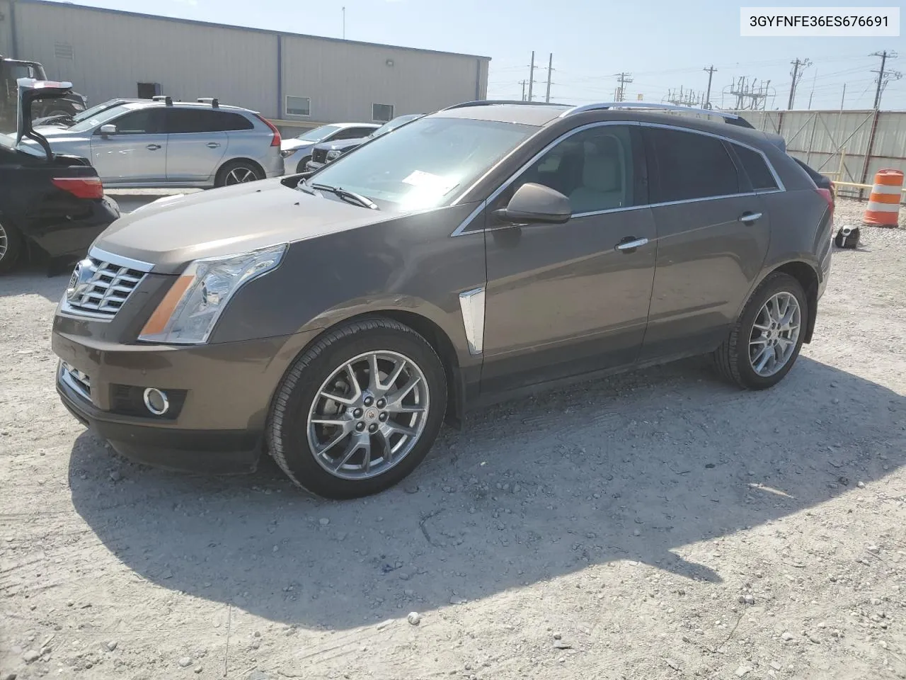 3GYFNFE36ES676691 2014 Cadillac Srx Performance Collection