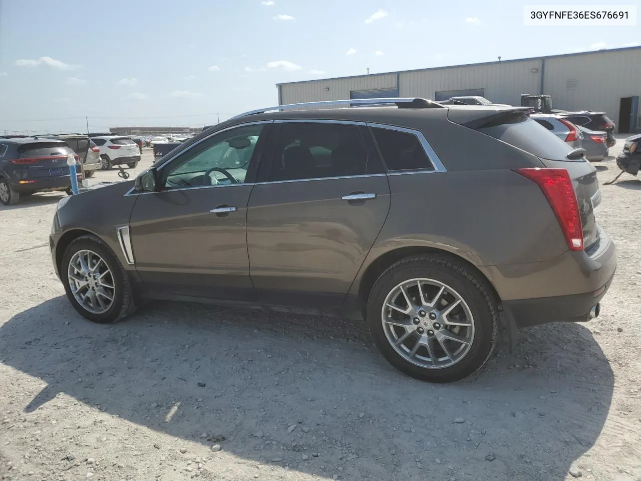 2014 Cadillac Srx Performance Collection VIN: 3GYFNFE36ES676691 Lot: 62689514