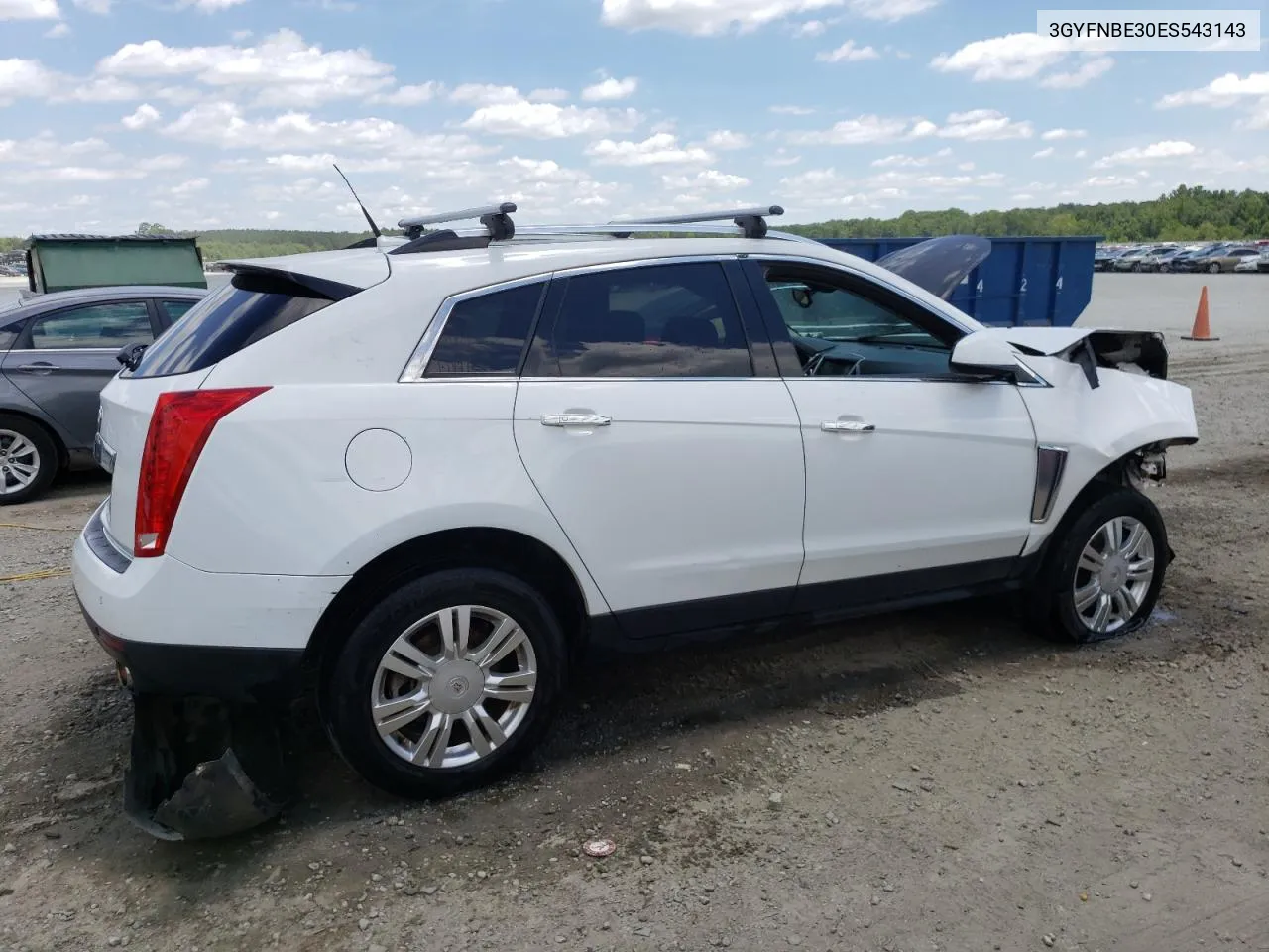 2014 Cadillac Srx Luxury Collection VIN: 3GYFNBE30ES543143 Lot: 62708504