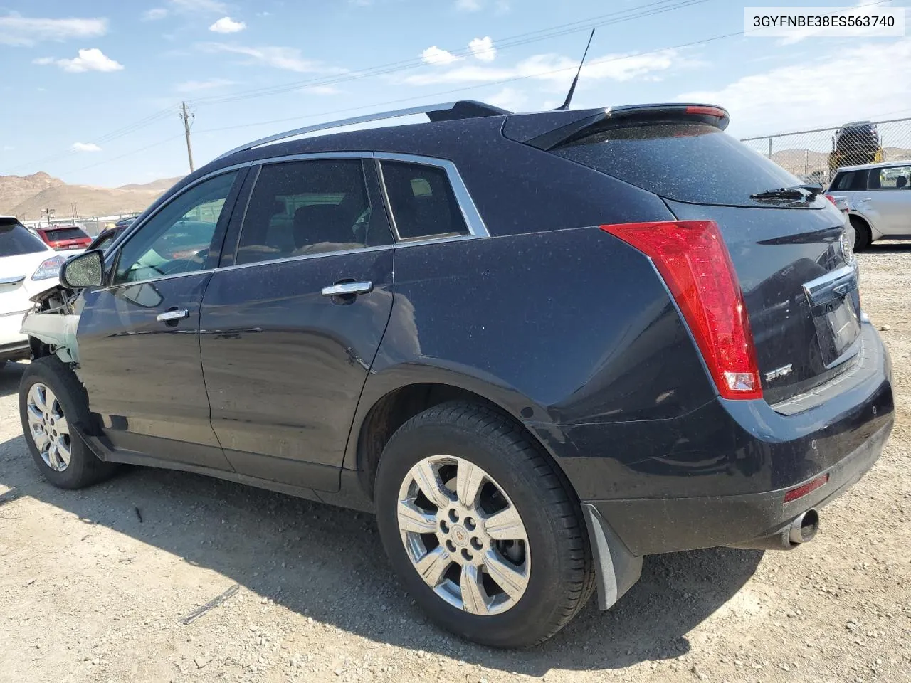 2014 Cadillac Srx Luxury Collection VIN: 3GYFNBE38ES563740 Lot: 63396464