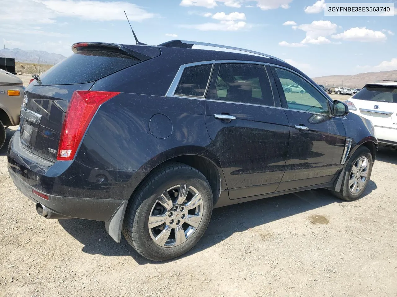 3GYFNBE38ES563740 2014 Cadillac Srx Luxury Collection