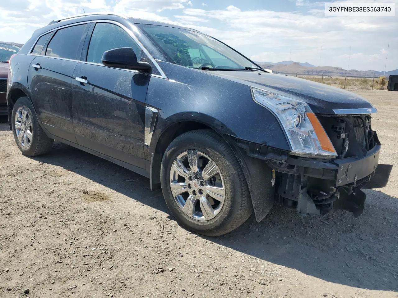 2014 Cadillac Srx Luxury Collection VIN: 3GYFNBE38ES563740 Lot: 63396464