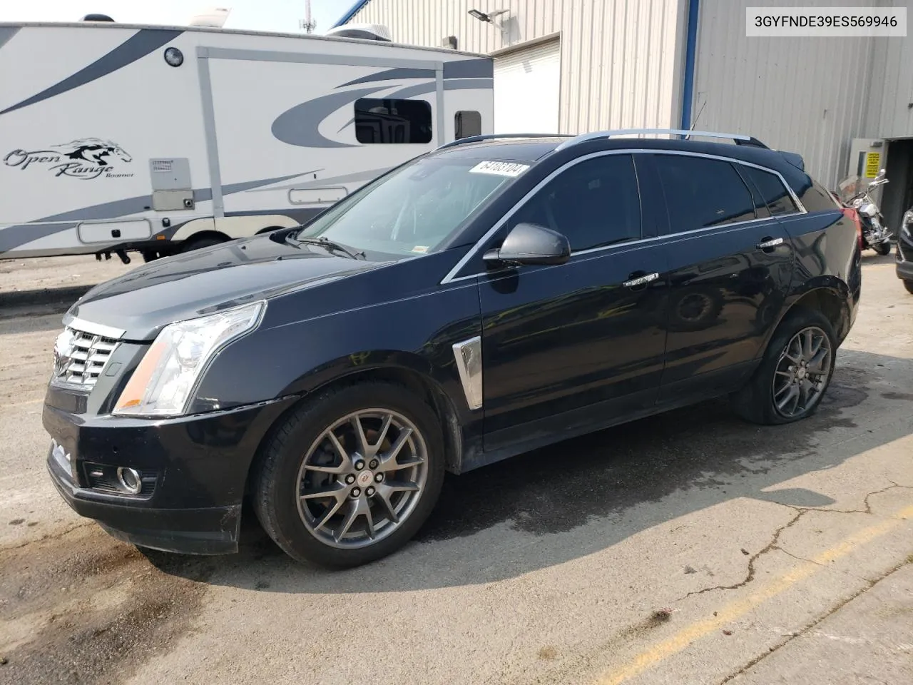 3GYFNDE39ES569946 2014 Cadillac Srx Premium Collection