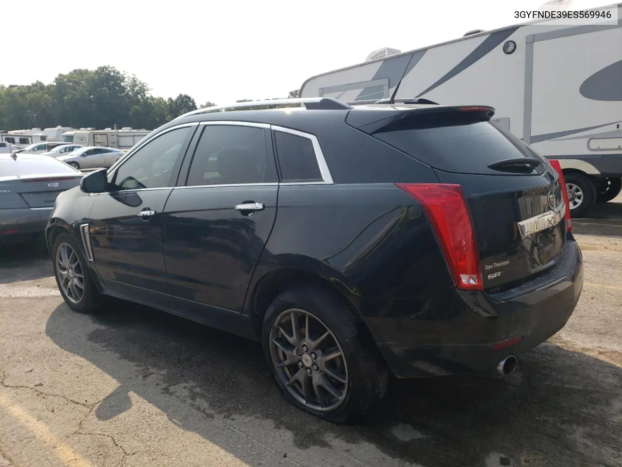 3GYFNDE39ES569946 2014 Cadillac Srx Premium Collection