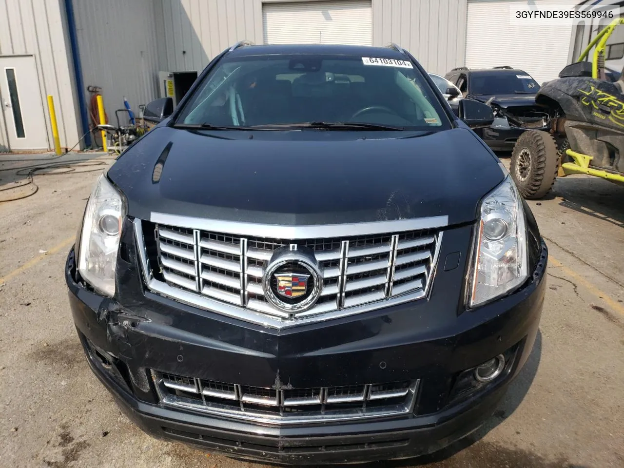 2014 Cadillac Srx Premium Collection VIN: 3GYFNDE39ES569946 Lot: 64103104