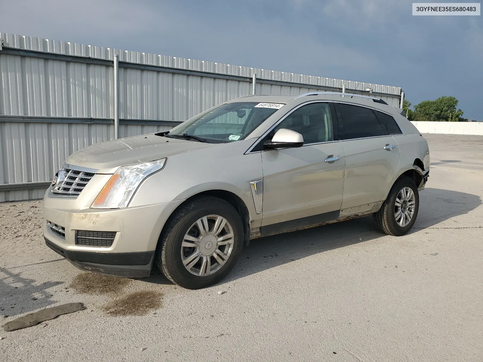 2014 Cadillac Srx Luxury Collection VIN: 3GYFNEE35ES680483 Lot: 64976914