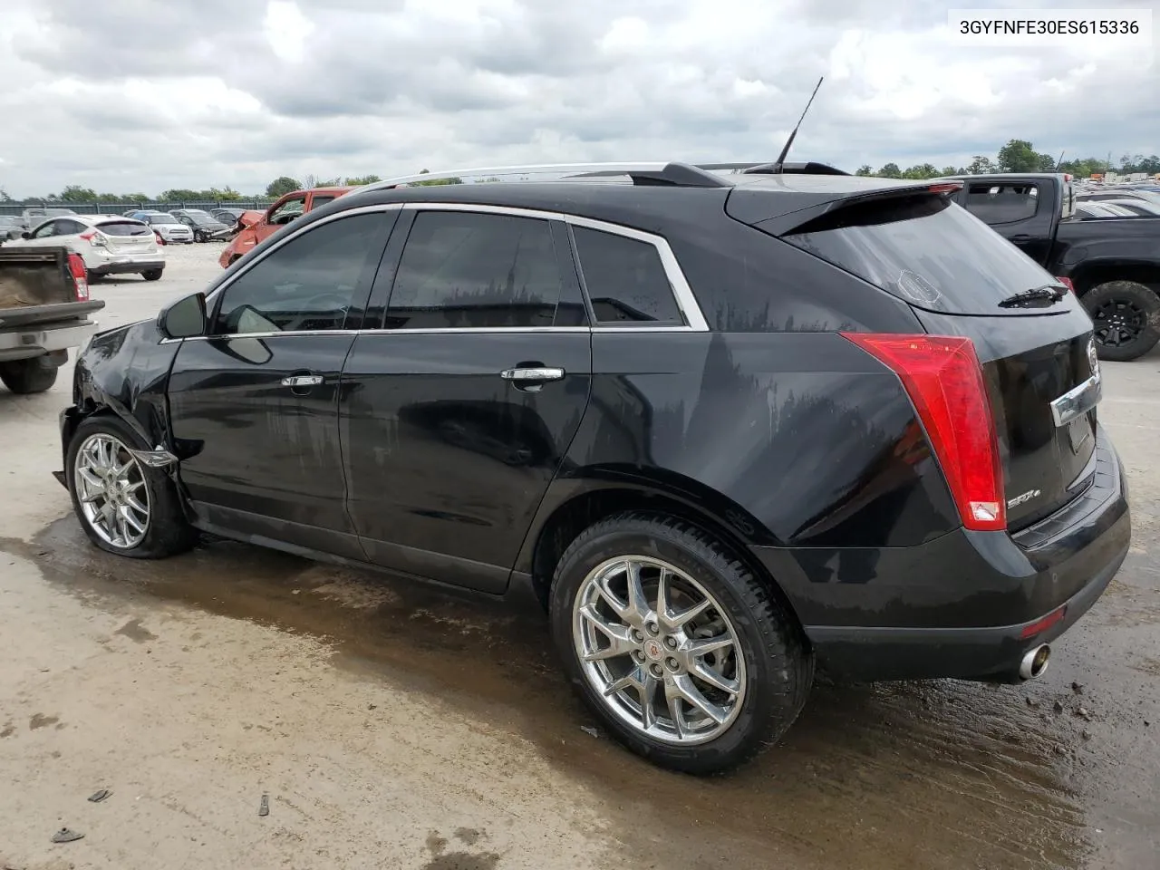 2014 Cadillac Srx Performance Collection VIN: 3GYFNFE30ES615336 Lot: 66573224