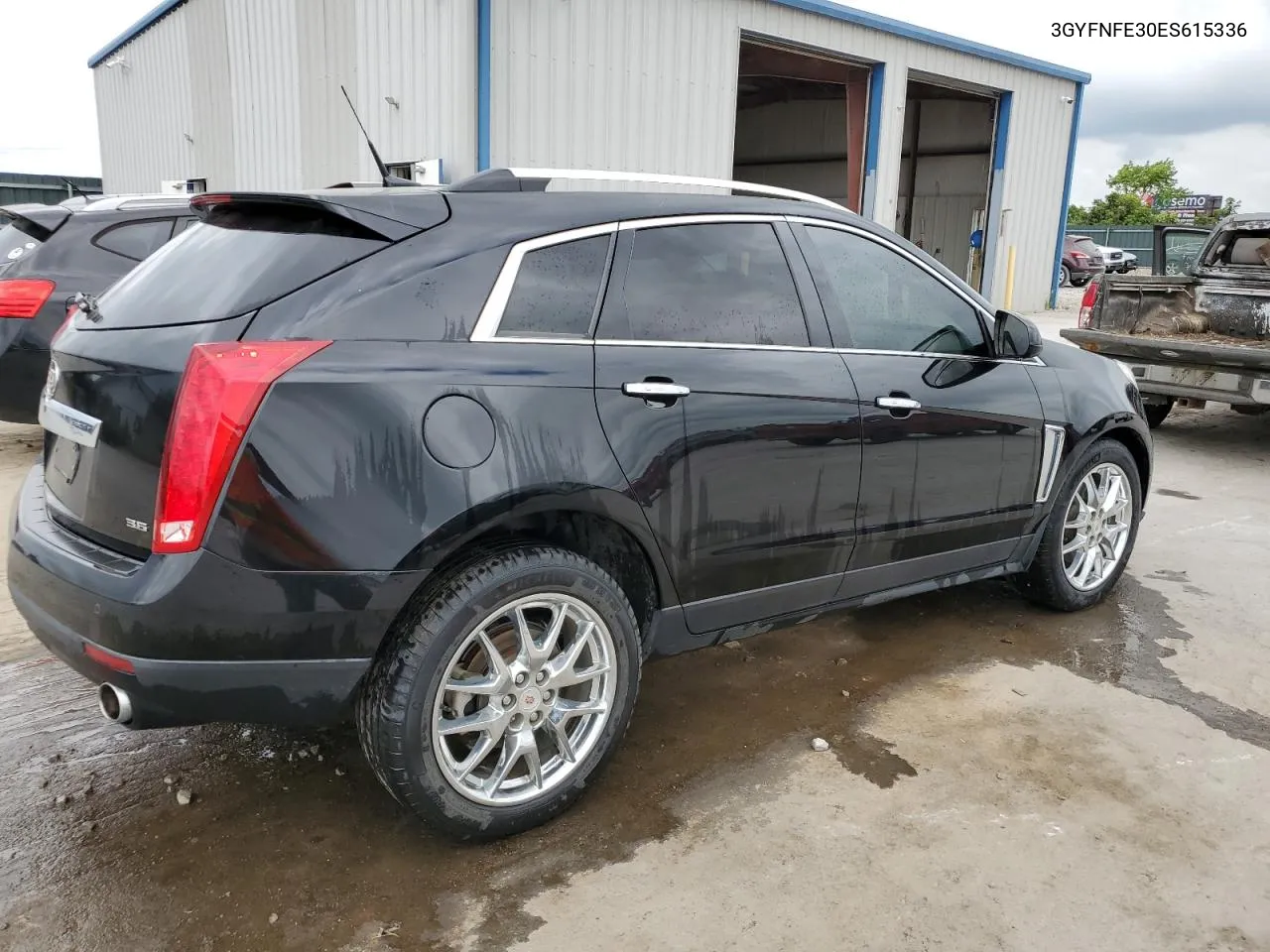 2014 Cadillac Srx Performance Collection VIN: 3GYFNFE30ES615336 Lot: 66573224