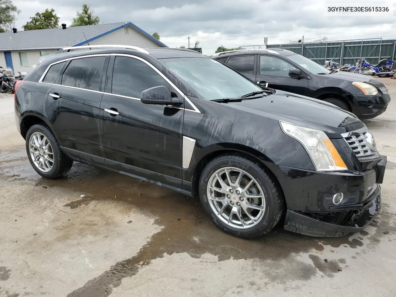 2014 Cadillac Srx Performance Collection VIN: 3GYFNFE30ES615336 Lot: 66573224