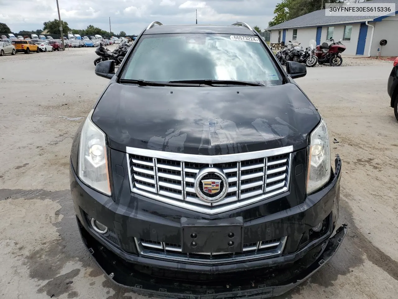 2014 Cadillac Srx Performance Collection VIN: 3GYFNFE30ES615336 Lot: 66573224