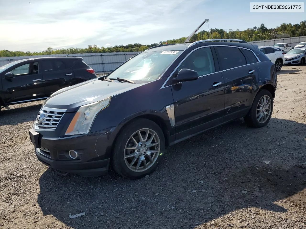 3GYFNDE38ES661775 2014 Cadillac Srx Premium Collection