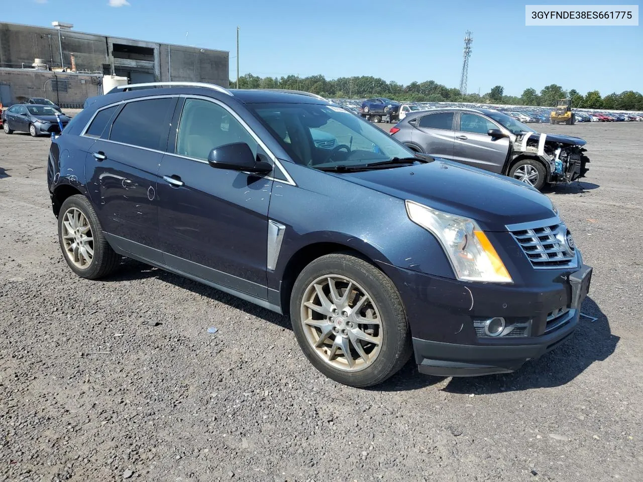 3GYFNDE38ES661775 2014 Cadillac Srx Premium Collection