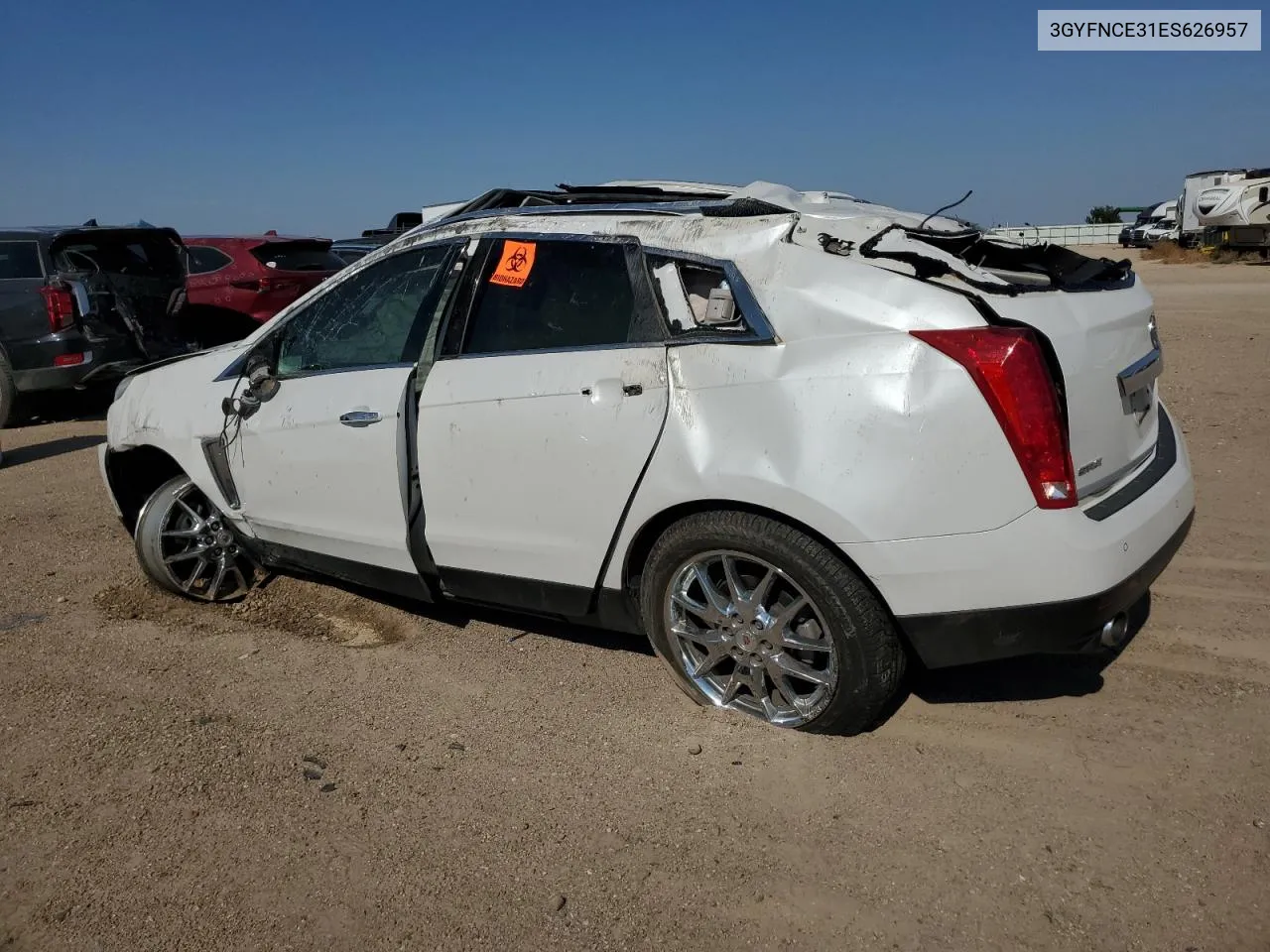 3GYFNCE31ES626957 2014 Cadillac Srx Performance Collection