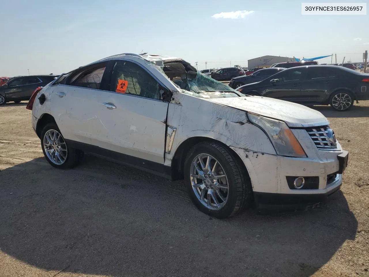 3GYFNCE31ES626957 2014 Cadillac Srx Performance Collection