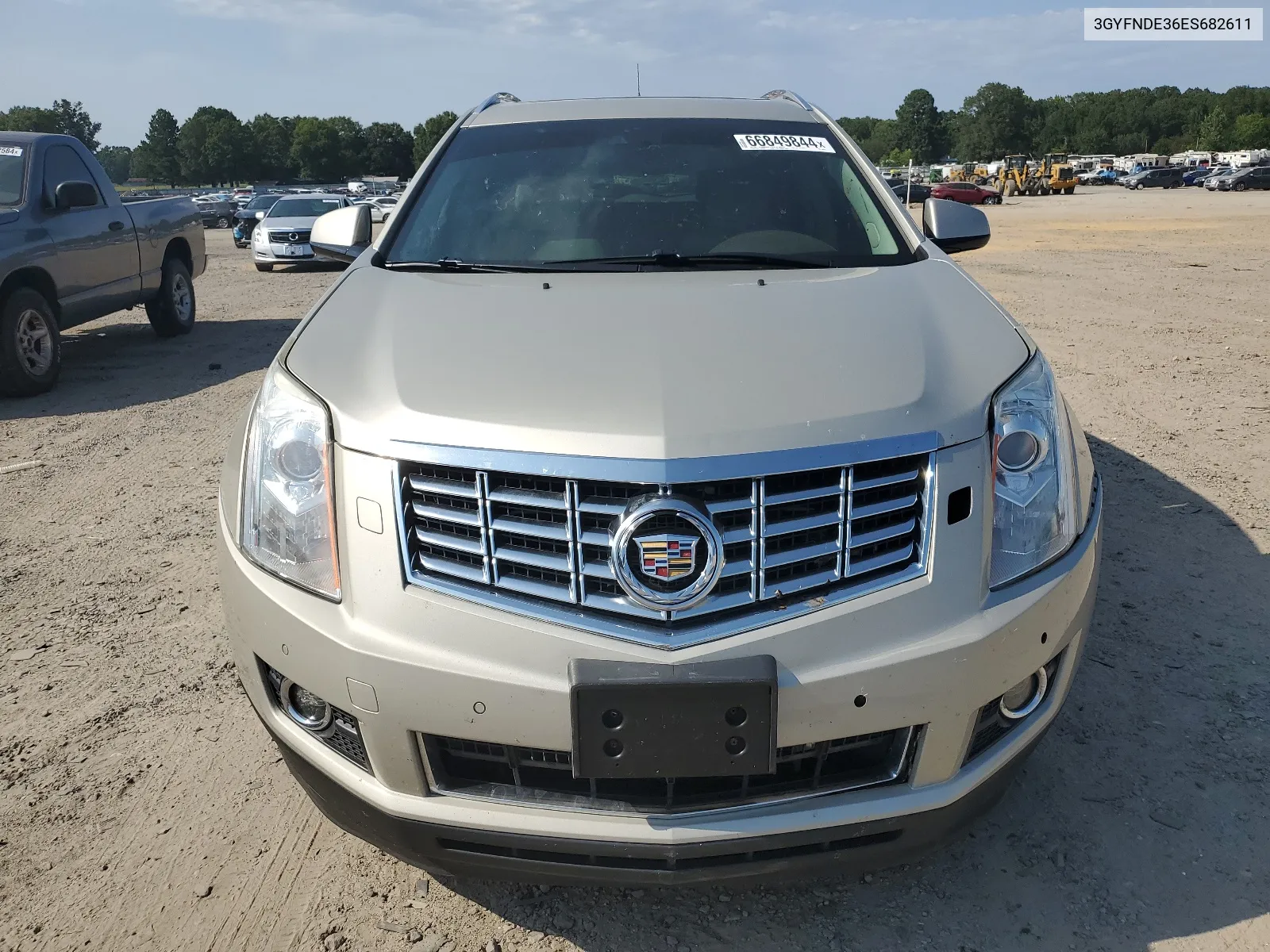 2014 Cadillac Srx Premium Collection VIN: 3GYFNDE36ES682611 Lot: 66849844