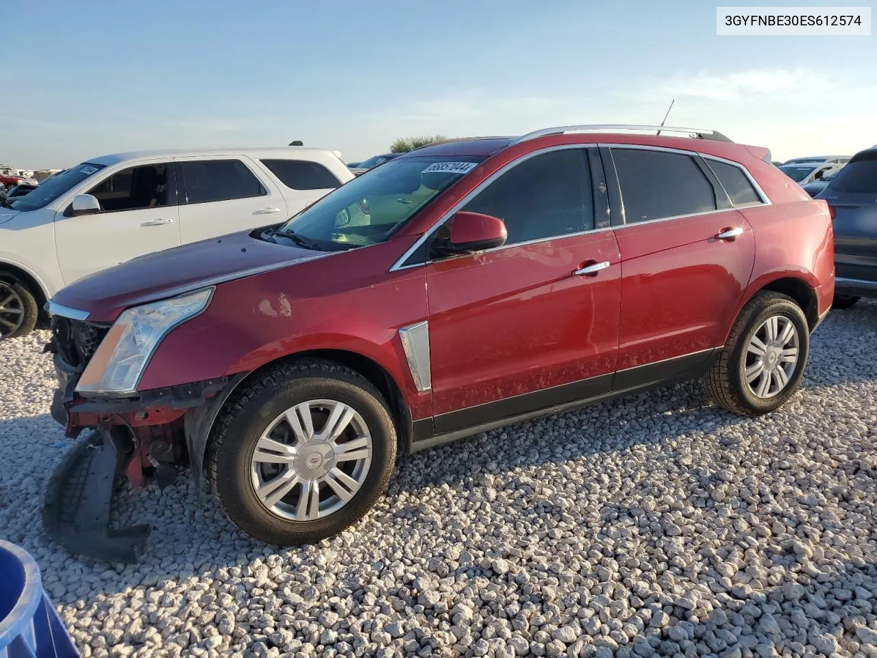 2014 Cadillac Srx Luxury Collection VIN: 3GYFNBE30ES612574 Lot: 66857044