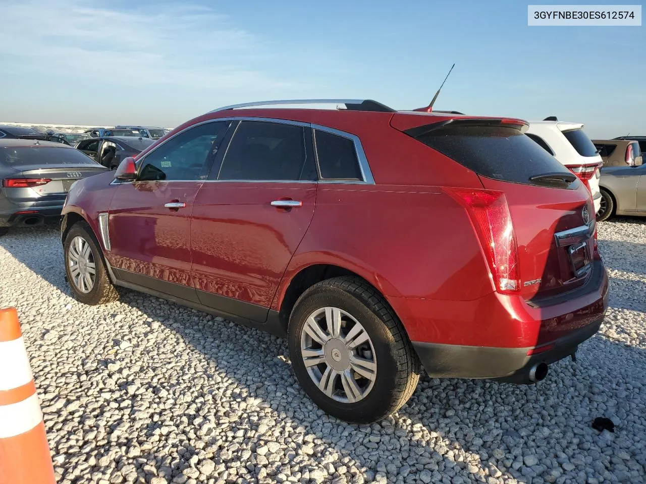 2014 Cadillac Srx Luxury Collection VIN: 3GYFNBE30ES612574 Lot: 66857044