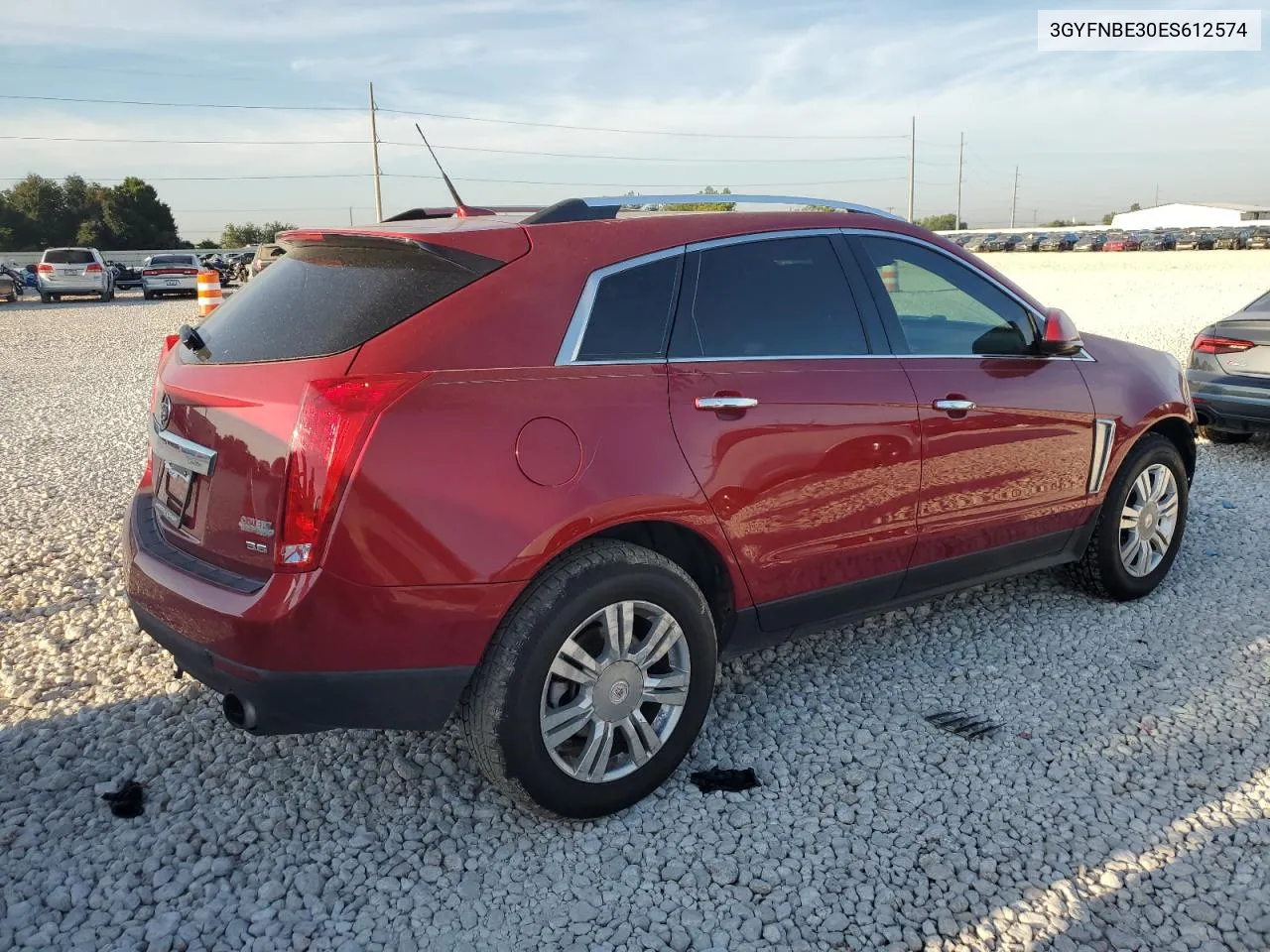 2014 Cadillac Srx Luxury Collection VIN: 3GYFNBE30ES612574 Lot: 66857044