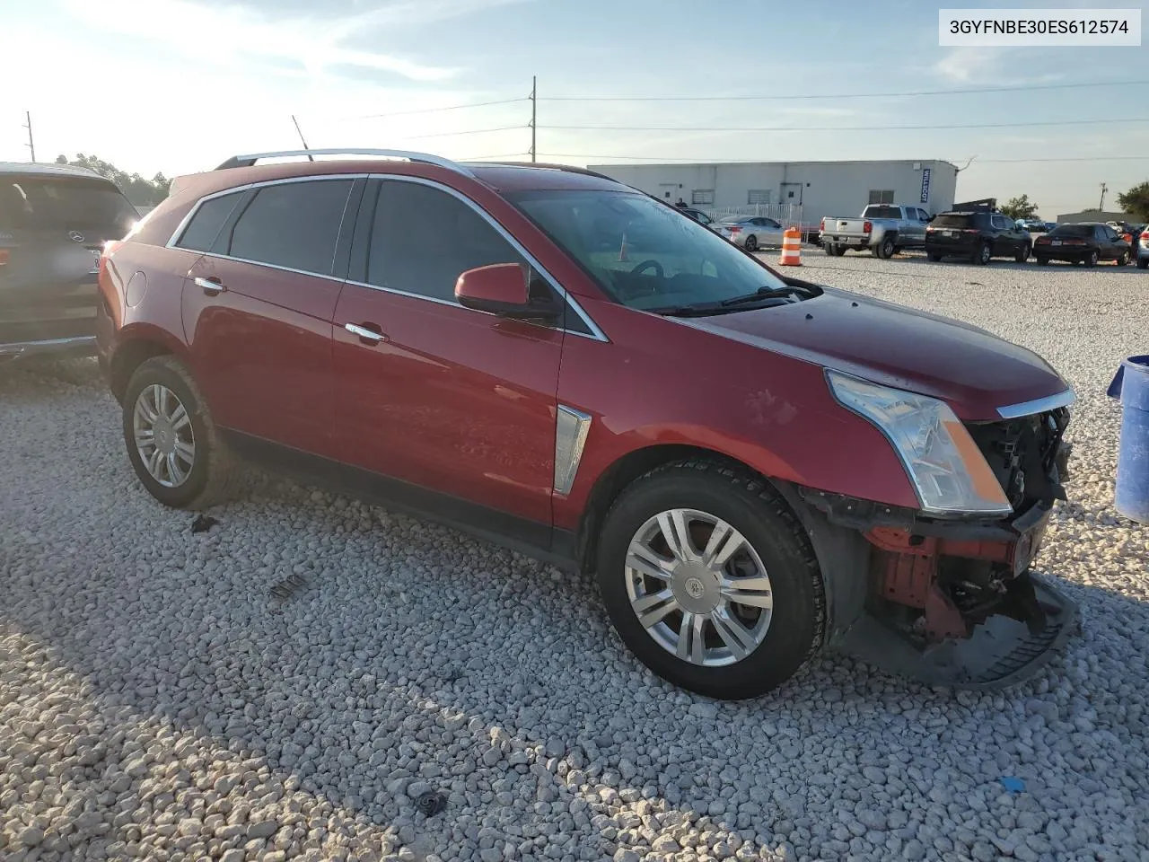 2014 Cadillac Srx Luxury Collection VIN: 3GYFNBE30ES612574 Lot: 66857044