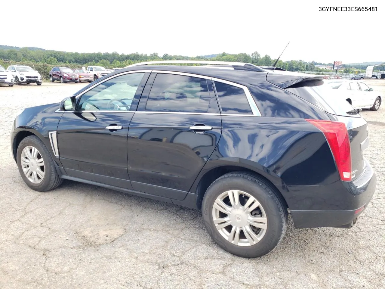 3GYFNEE33ES665481 2014 Cadillac Srx Luxury Collection