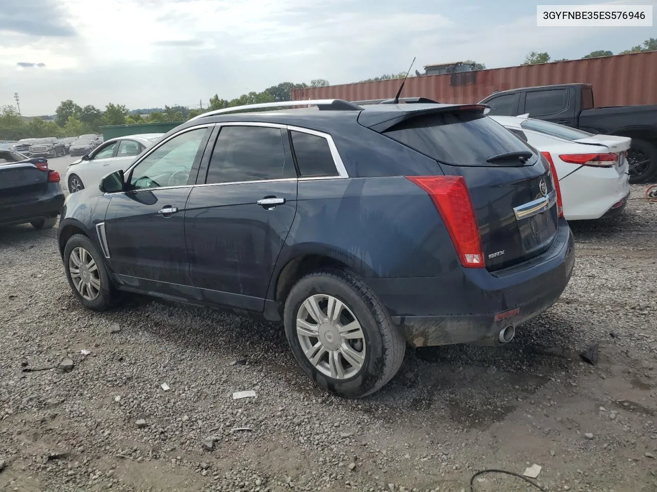 2014 Cadillac Srx Luxury Collection VIN: 3GYFNBE35ES576946 Lot: 67594874