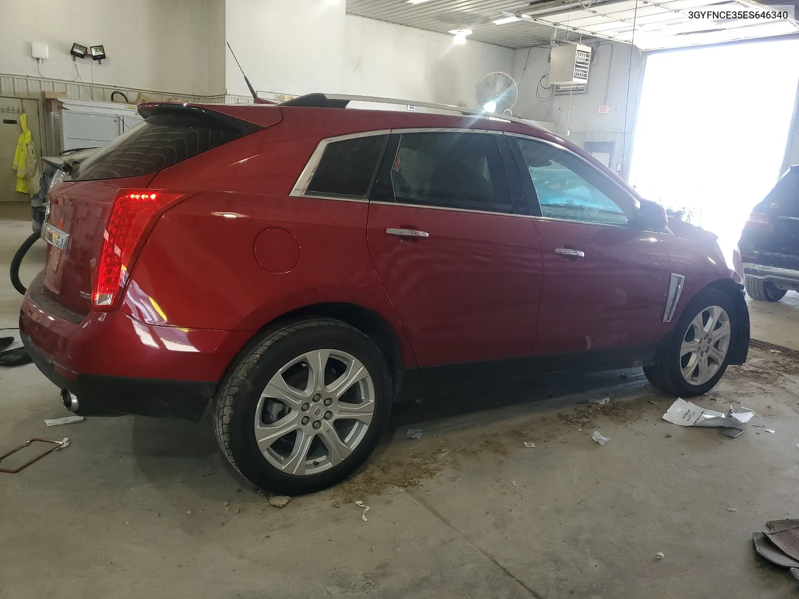 2014 Cadillac Srx Performance Collection VIN: 3GYFNCE35ES646340 Lot: 67731554