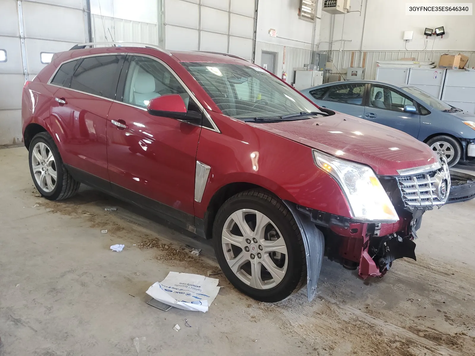 2014 Cadillac Srx Performance Collection VIN: 3GYFNCE35ES646340 Lot: 67731554