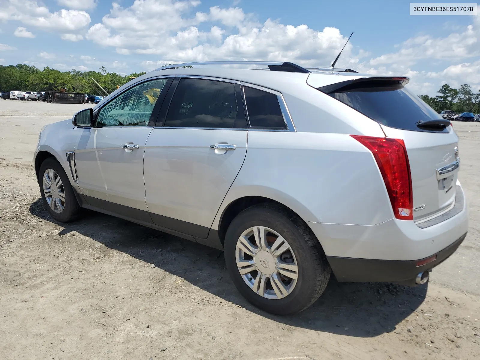 3GYFNBE36ES517078 2014 Cadillac Srx Luxury Collection