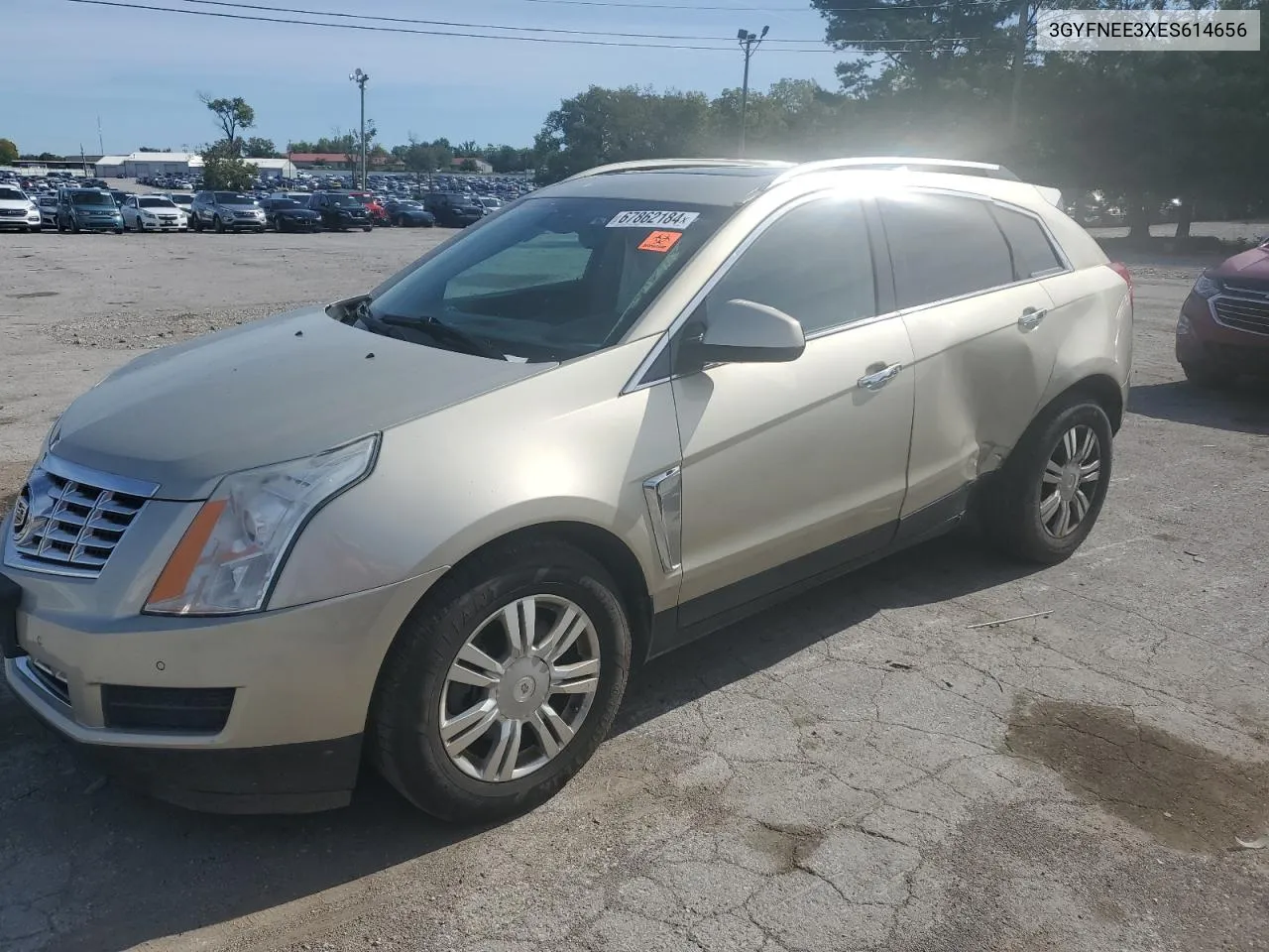 2014 Cadillac Srx Luxury Collection VIN: 3GYFNEE3XES614656 Lot: 67862184